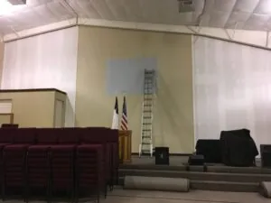 painting church